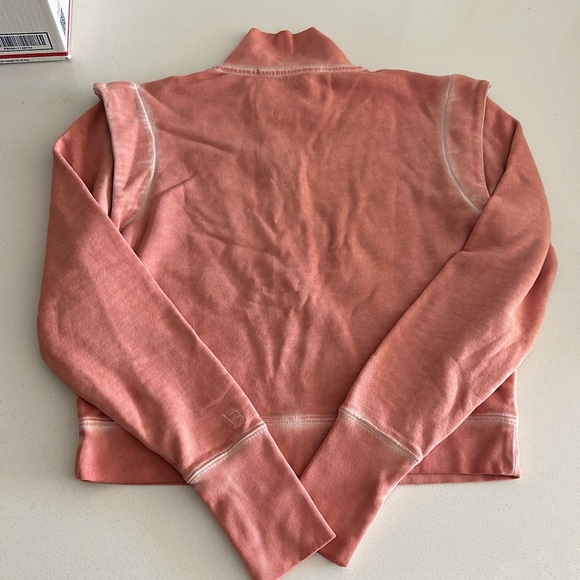 $248 VERONICA BEARD Dylan Zip Pullover Sweatshirt - Picture 5 of 5